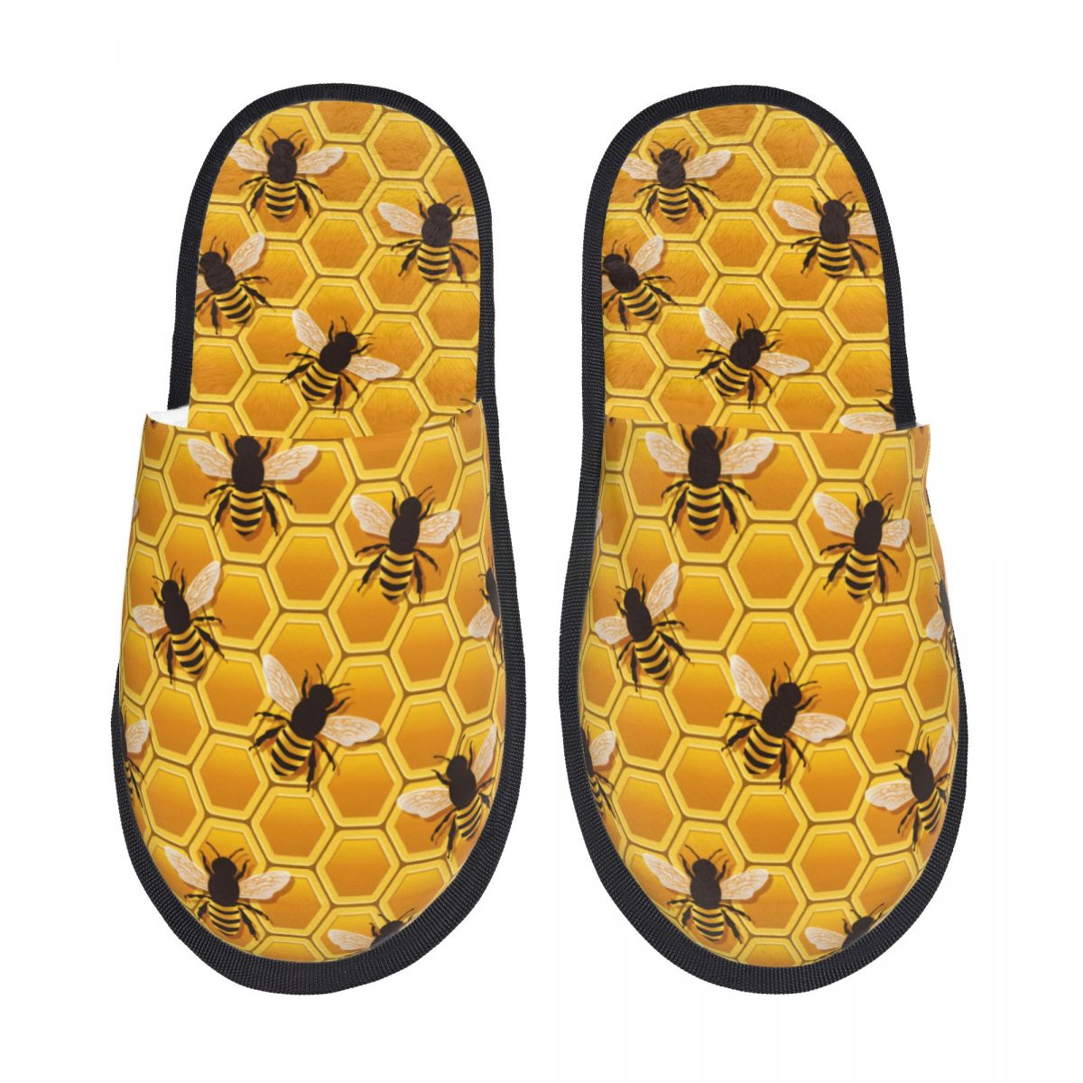 Spa & Wellness Hotel Diament Ustroń Zdjęcia - Custom Honeycomb Bees Pattern Comfort Scuff