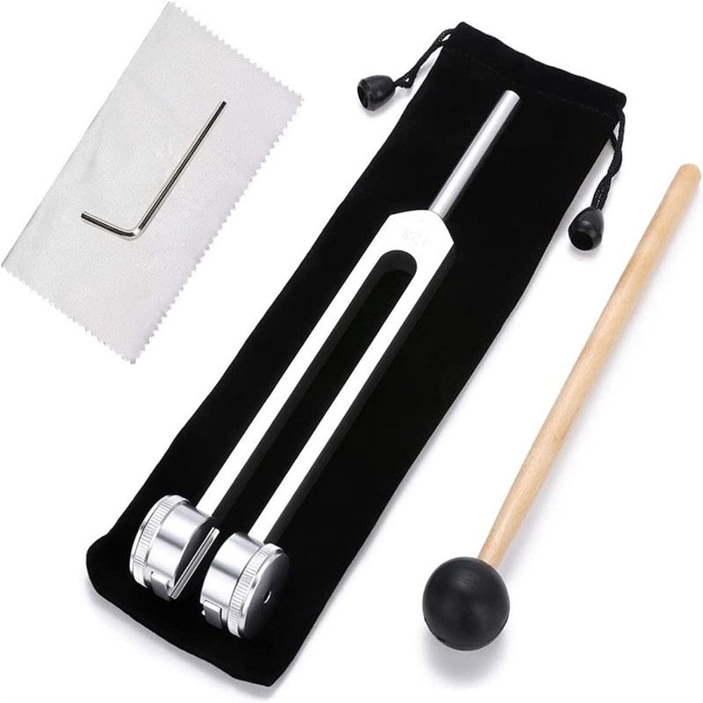 128Hz Tuning Fork Set - Stainl - Waxing Kit Home avaliação e preço