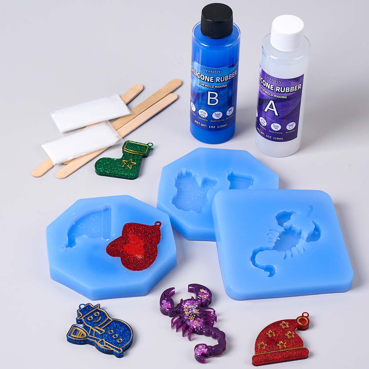 118ml/296ml Silicone Mold Maki - Waxing Kit Home avaliação e preço