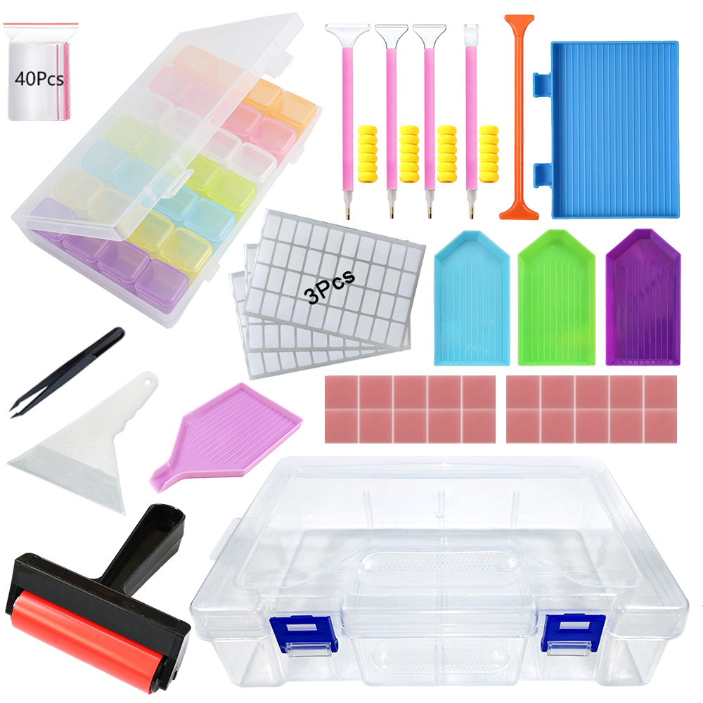 Diamond Painting Tools Kit wit - Waxing Kit Home avaliação e preço