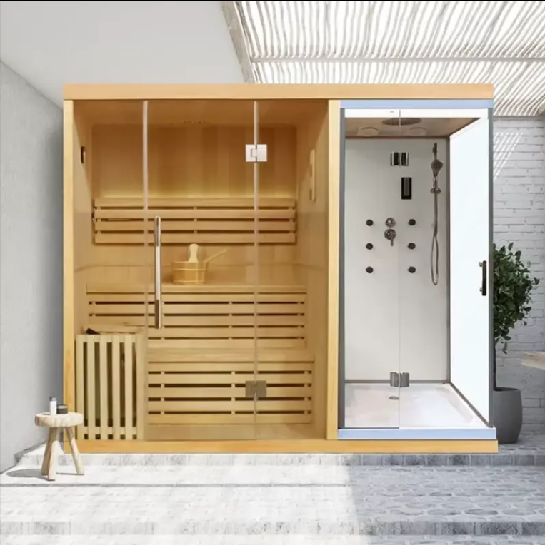 Indoor Sauna Room, Solid Canad - Home Spa Wellness avaliação e preço