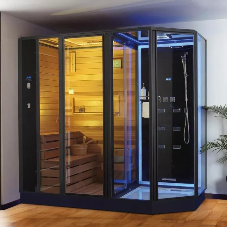 Indoor Sauna Room, Solid Canad - Home Spa Wellness avaliação e preço