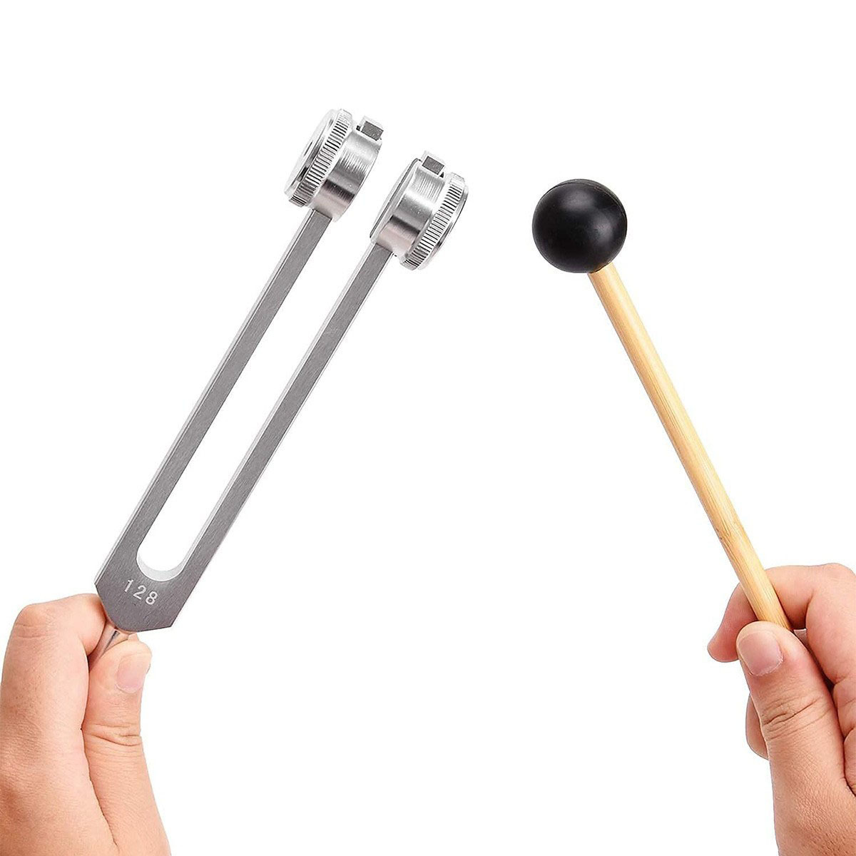 128Hz Tuning Fork Set Premium  - Waxing Kit Home avaliação e preço