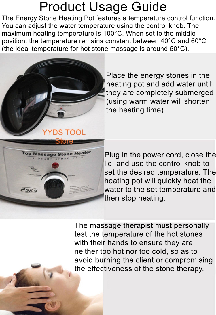 SPA Energy Stone Heater, Welln - Spa Wellness Salon avaliação e preço