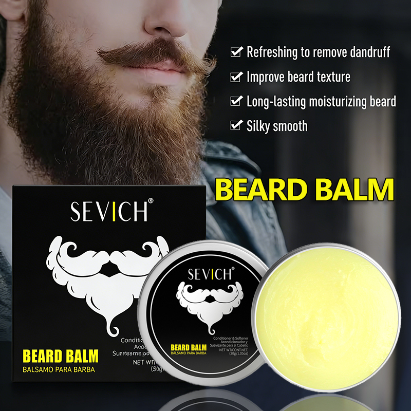 Men Beard Oil Kit Beard Moistu - Waxing Kit Home avaliação e preço