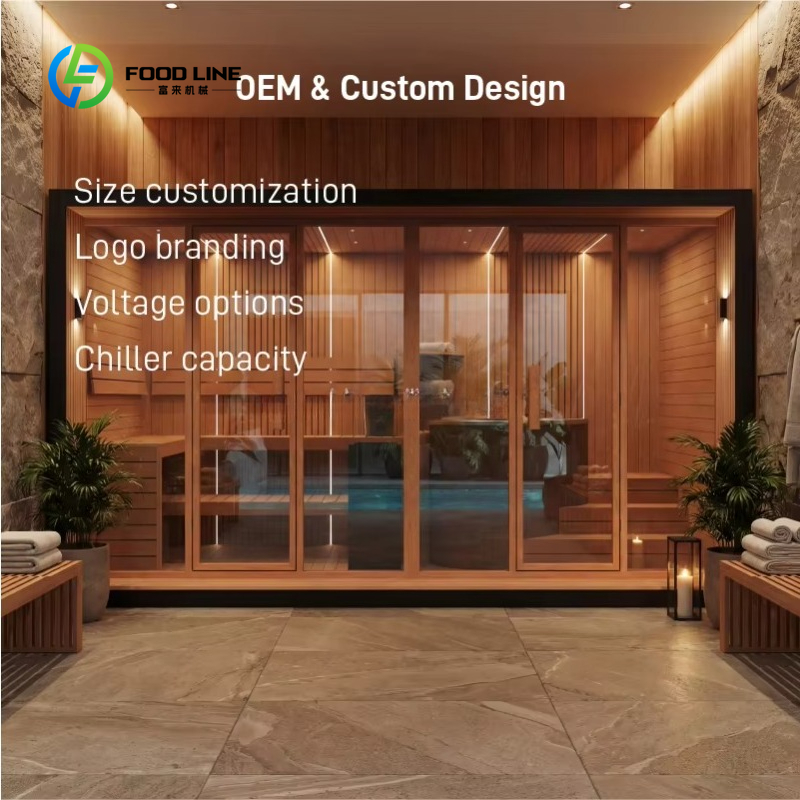 Customized Commercial Sauna Ic - Spa Wellness Center avaliação e preço