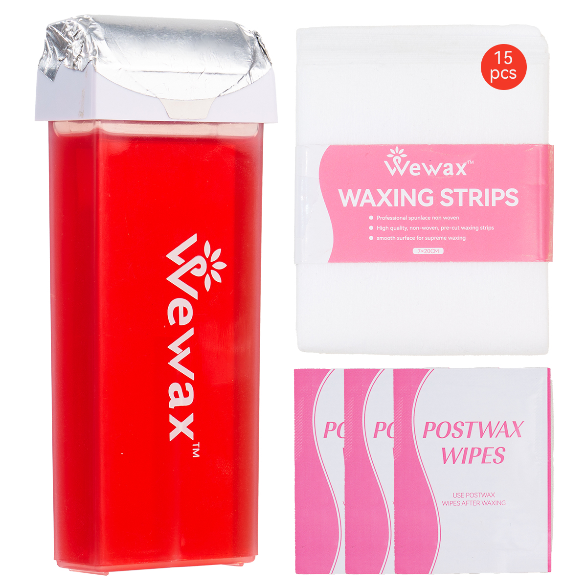 19Pcs Rose Fragrance Honey Wax - Waxing Kit Home avaliação e preço