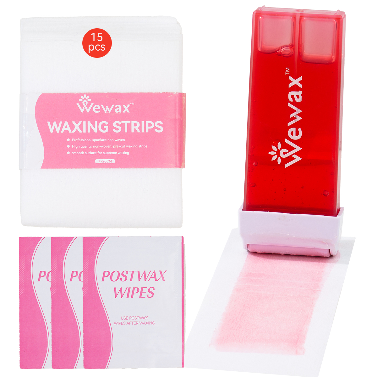 19Pcs Rose Fragrance Honey Wax - Waxing Kit Home avaliação e preço