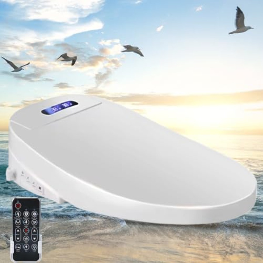 Electric Bidet Toilet Seat wit - Spa & Wellness Hotel Diament Ustroń Zdjęcia avaliação e preço