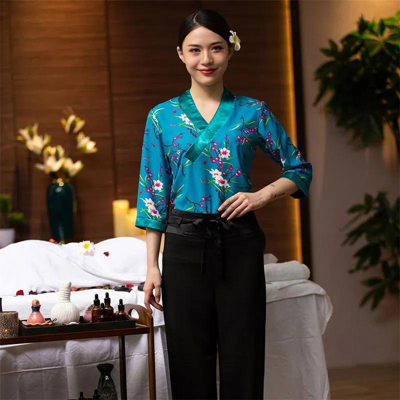 Pattern Top Slim Fit Technicia - Spa Wellness Center avaliação e preço