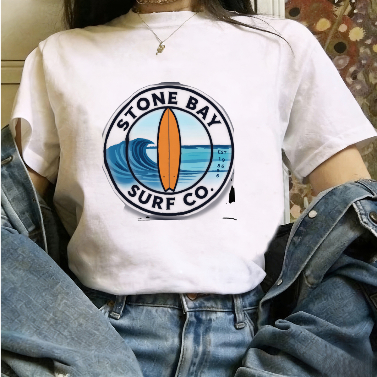 T Shirts Honey Comb Waffle Tex - Spa Wellness Salon avaliação e preço