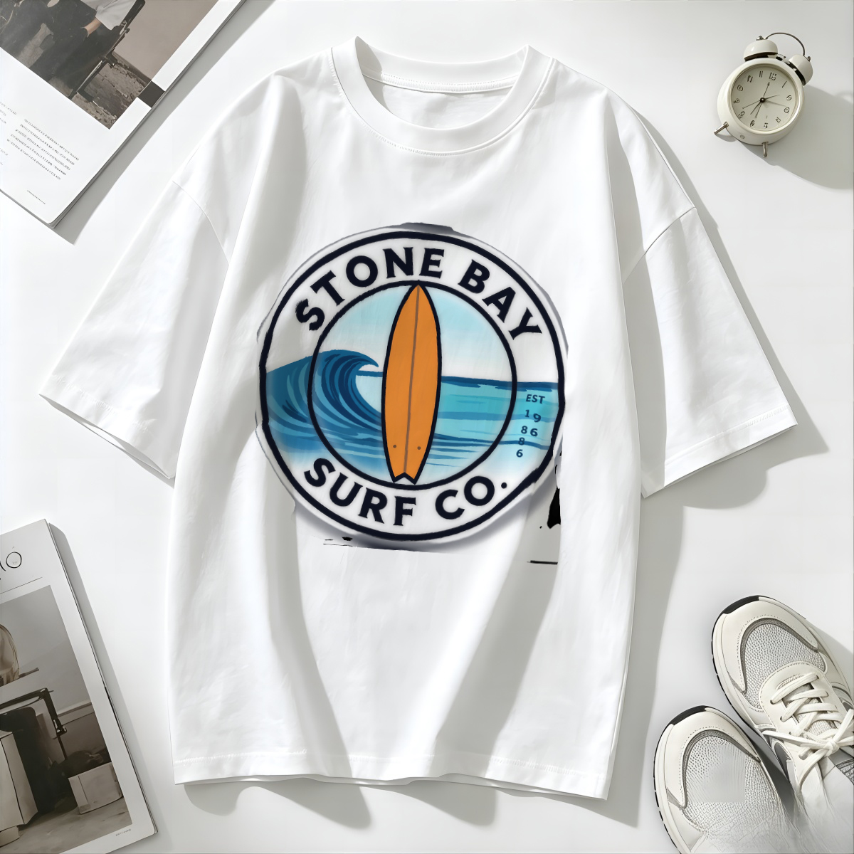 T Shirts Honey Comb Waffle Tex - Spa Wellness Salon avaliação e preço