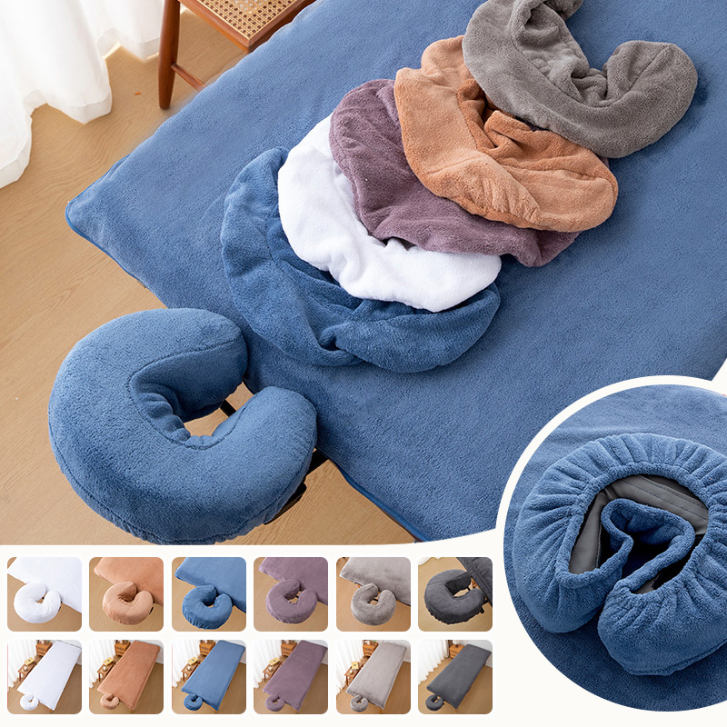 Coral Fleece Beauty Salon Bed  - Spa Wellness Salon avaliação e preço
