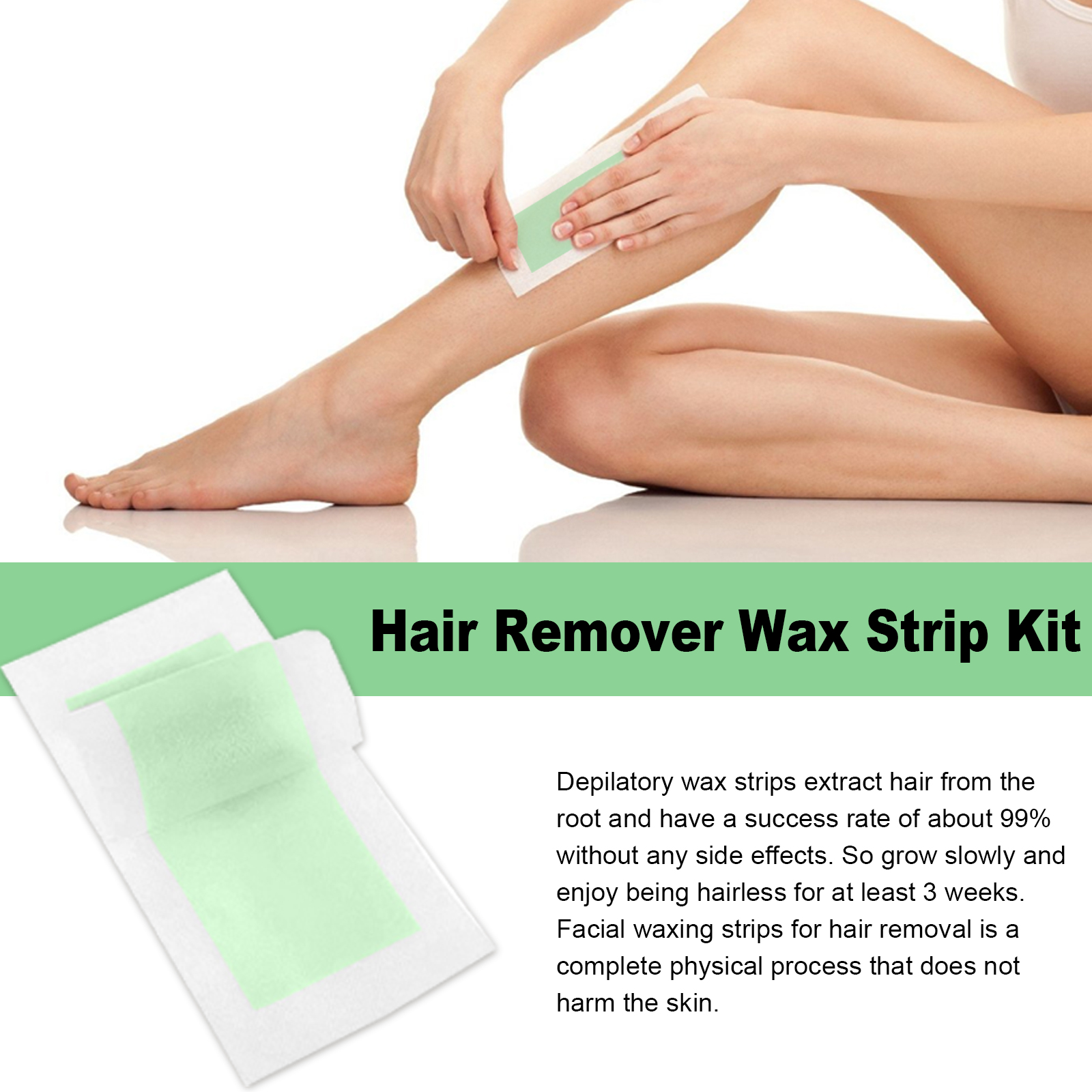 EELHOE Hair Removal Wax Strip  - Waxing Kit Home avaliação e preço