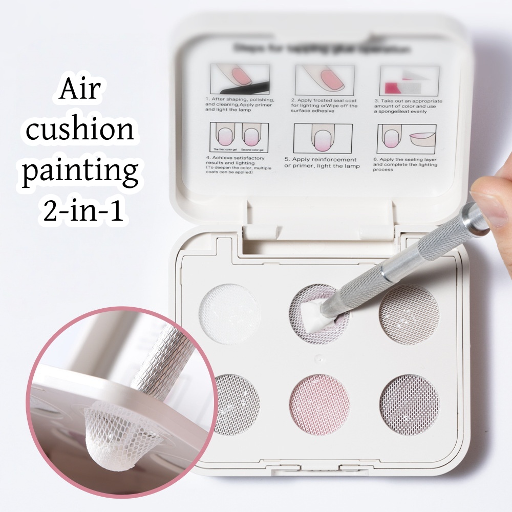 6 Colors Air Cushion Patting G - Waxing Kit Home avaliação e preço
