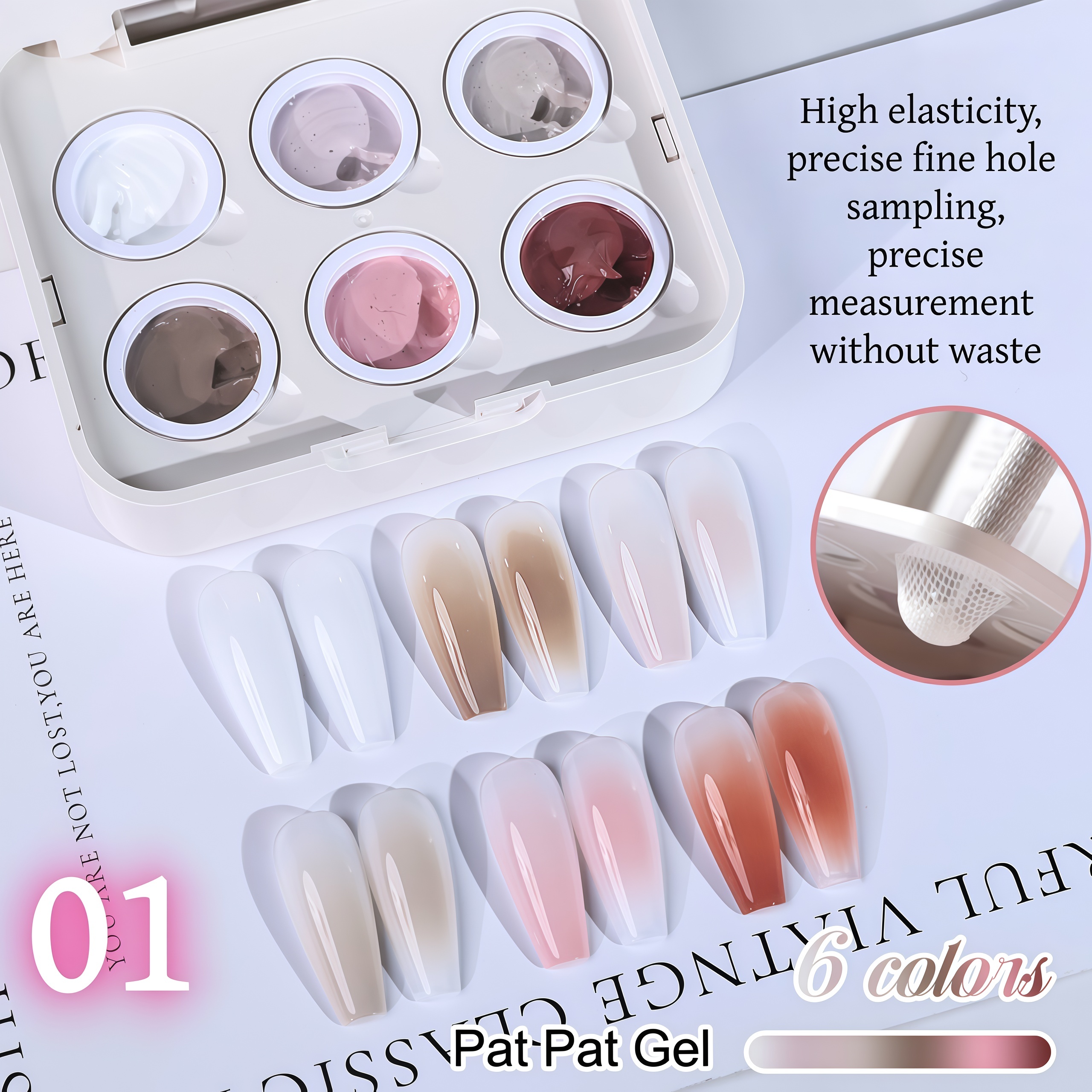 6 Colors Air Cushion Patting G - Waxing Kit Home avaliação e preço