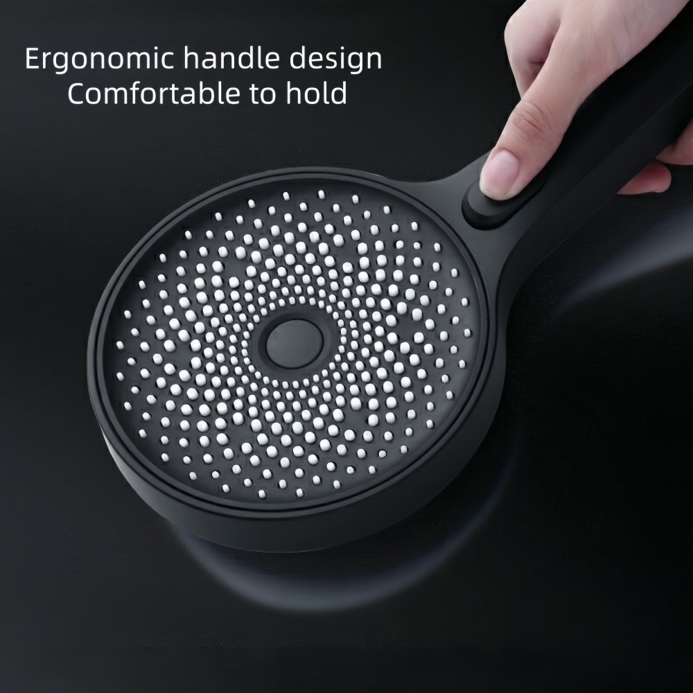 Large 130mm Handheld Shower He - Spa & Wellness Hotel Diament Ustroń Zdjęcia avaliação e preço