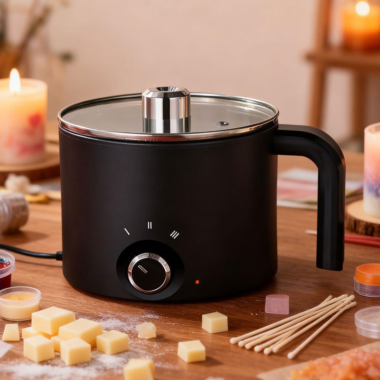 Candle Wax Melting Pot 1.5L La - Waxing Kit Home avaliação e preço