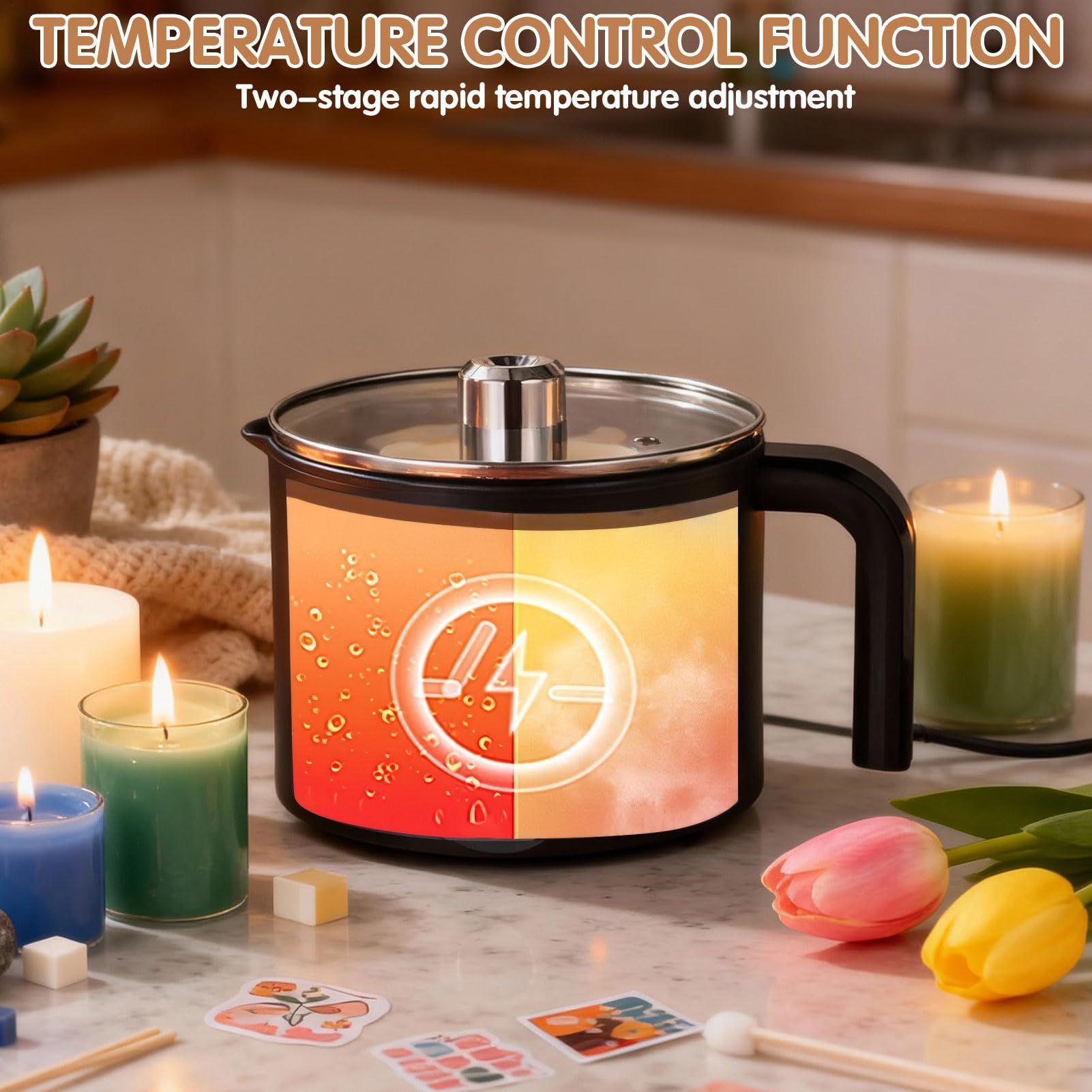Candle Wax Melting Pot 1.5L La - Waxing Kit Home avaliação e preço
