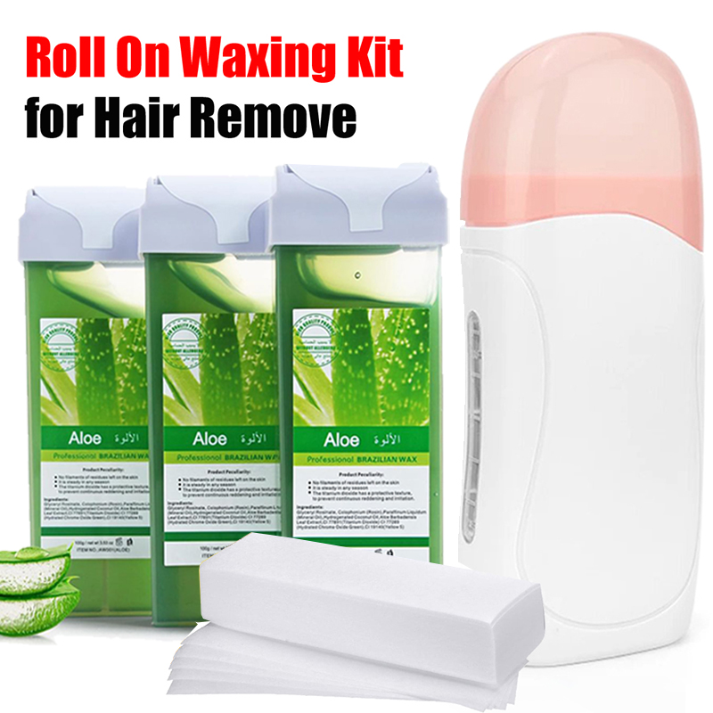 2026 3-in-1 Roll on Waxing Kit - Waxing Kit Home avaliação e preço