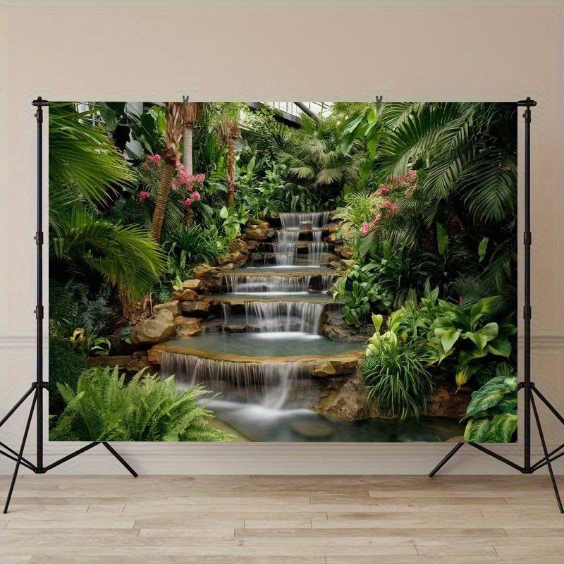 Waterfall Garden Tapestry Lush - Spa Wellness Center avaliação e preço