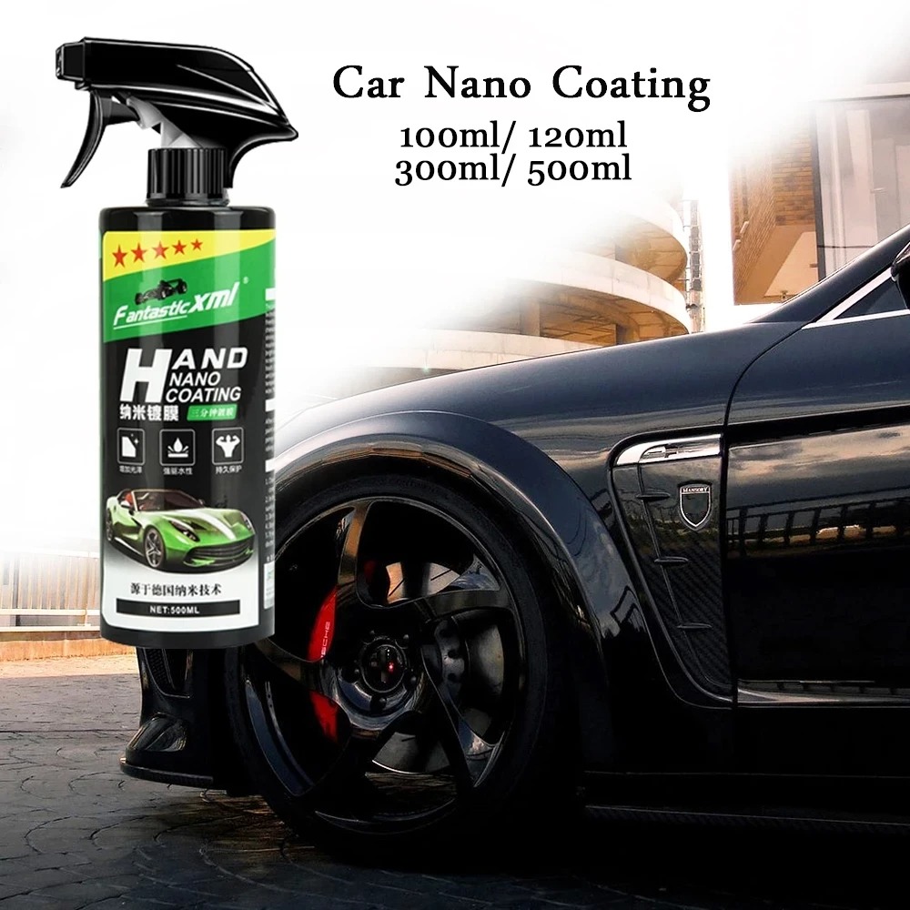 500Ml Nano Ceramic Car Coating - Waxing Kit Home avaliação e preço