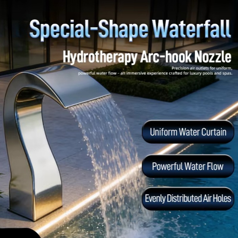 Stainless Steel Arc Hook Nozzl - Spa & Wellness Hotel Diament Ustroń Zdjęcia avaliação e preço