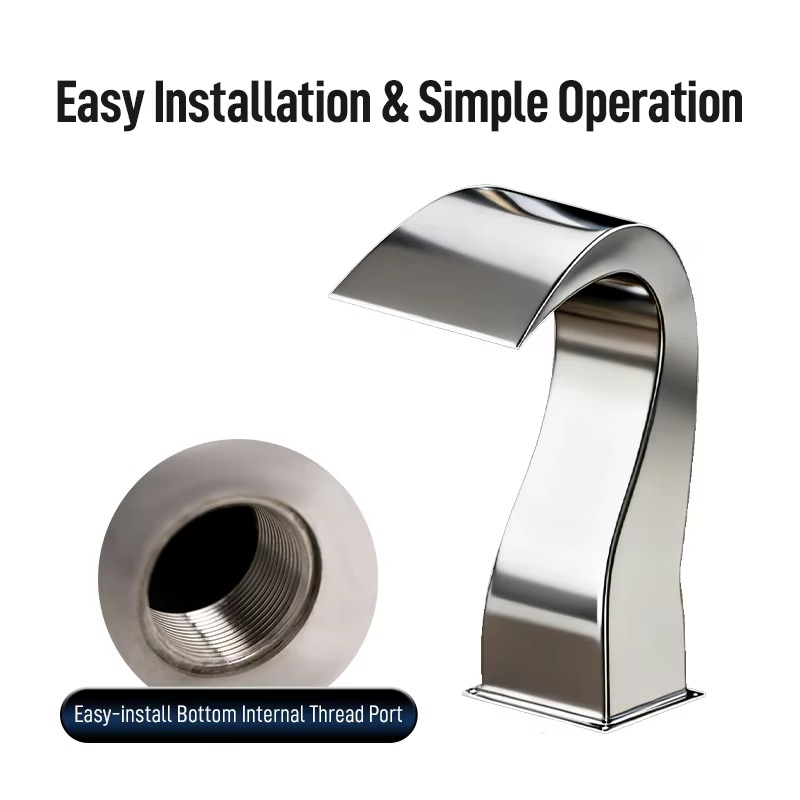 Stainless Steel Arc Hook Nozzl - Spa & Wellness Hotel Diament Ustroń Zdjęcia avaliação e preço