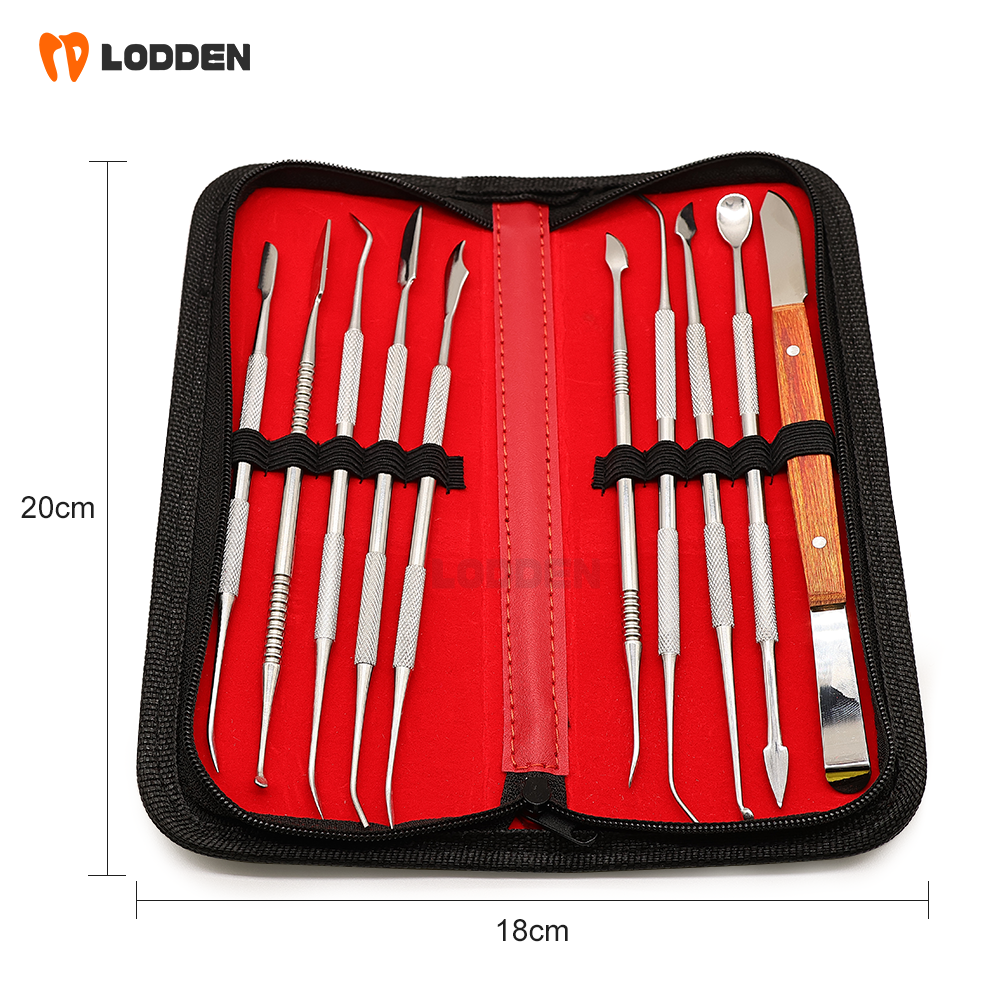 10pcs/Set Dental Wax Knives Ki - Waxing Kit Home avaliação e preço