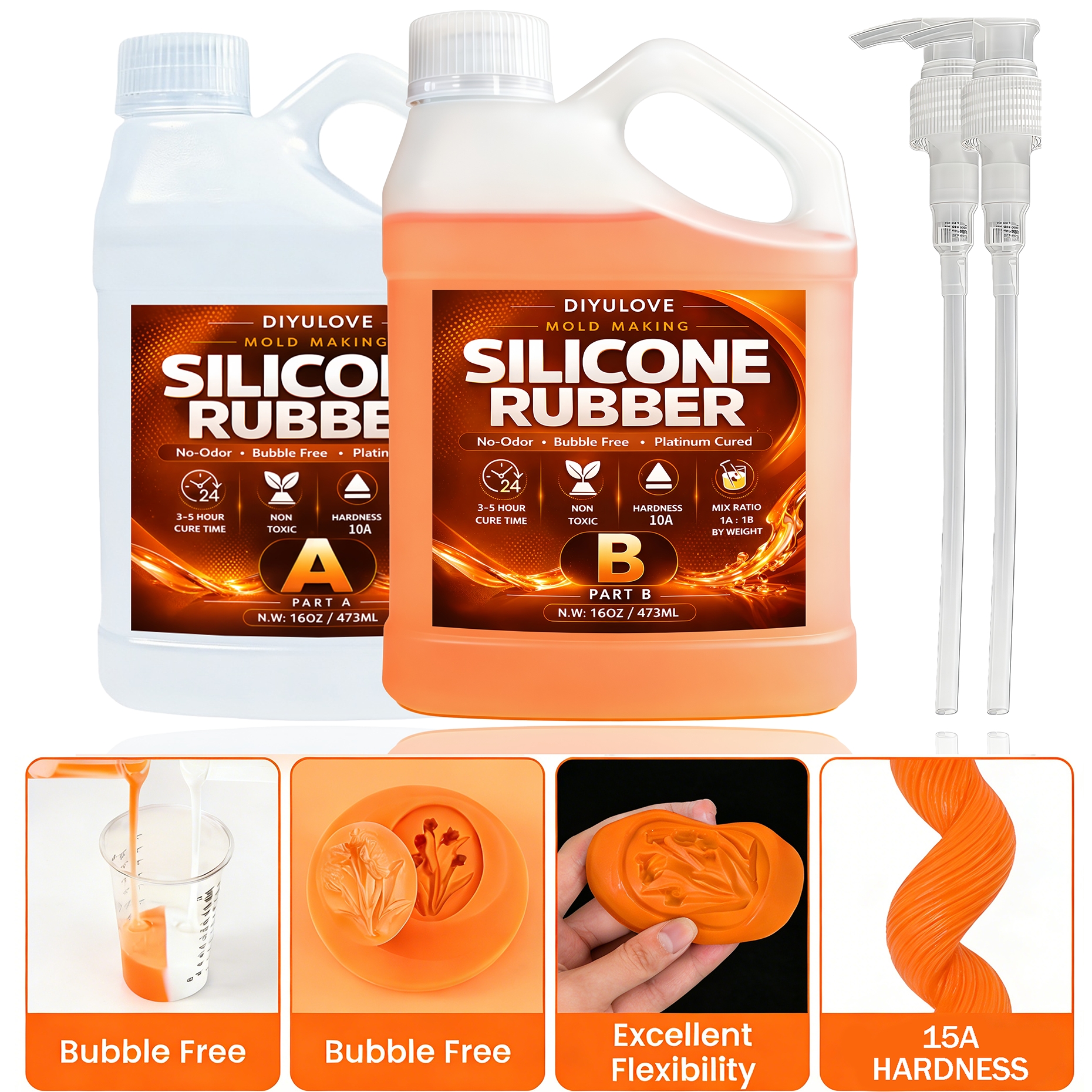 Liquid Silicone Rubber Kit,Hig - Waxing Kit Home avaliação e preço