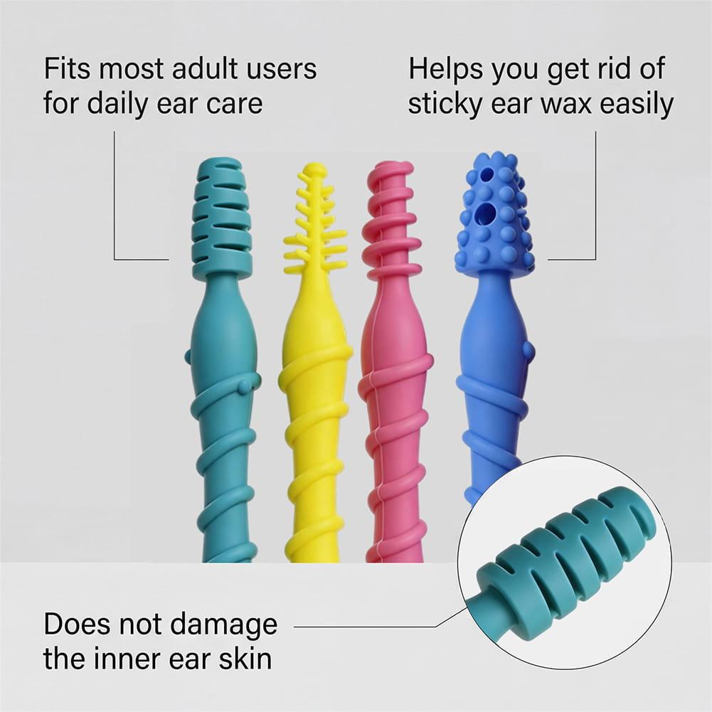 Reusable Soft Silicone Ear Cle - Waxing Kit Home avaliação e preço