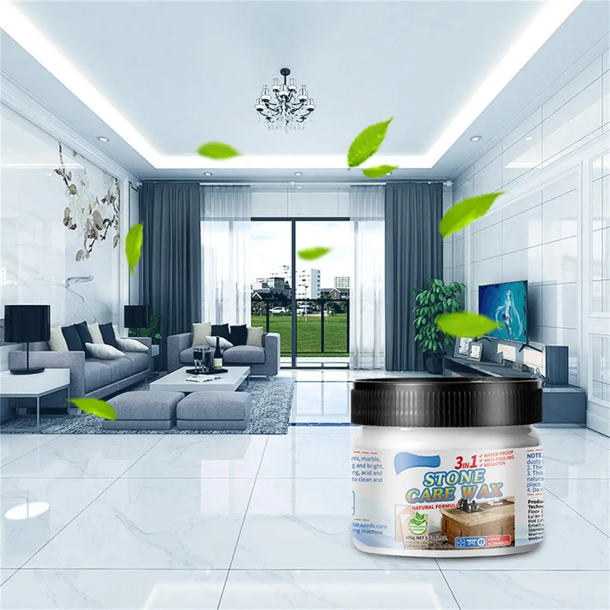 Marble Floor Polishing Kit Pow - Waxing Kit Home avaliação e preço