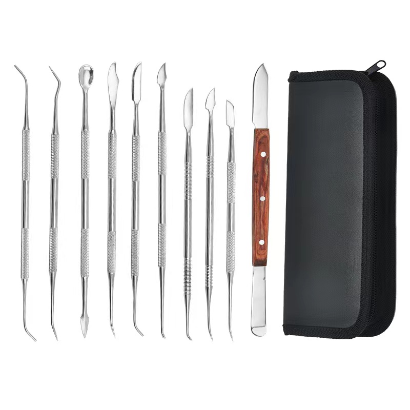 10pcs Dental Wax Knives Kit Sp - Waxing Kit Home avaliação e preço