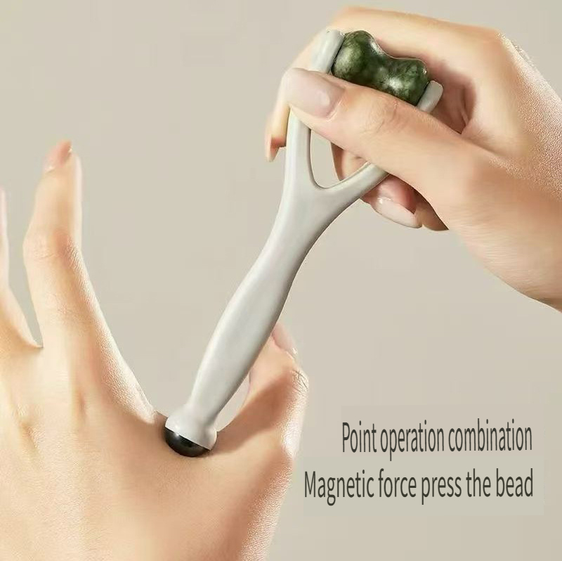 1pc Natural Jade Finger Massag - Home Spa Wellness avaliação e preço