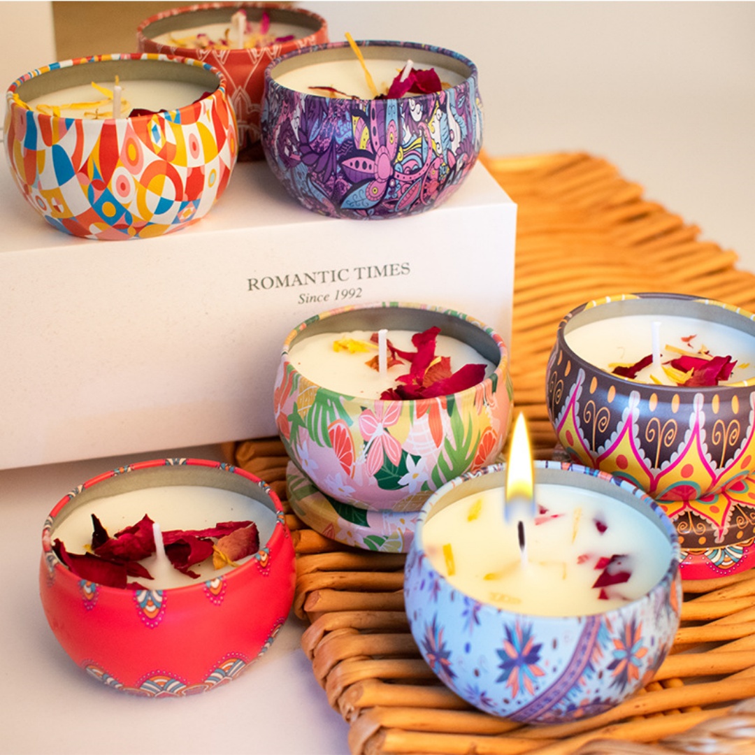 Rose-shaped candles,romantic a - Waxing Kit Home avaliação e preço