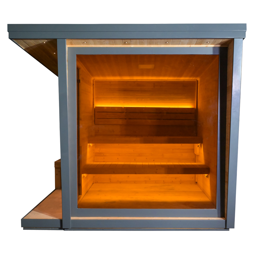 Custom Made Gray Outdoor Moder - Home Spa Wellness avaliação e preço