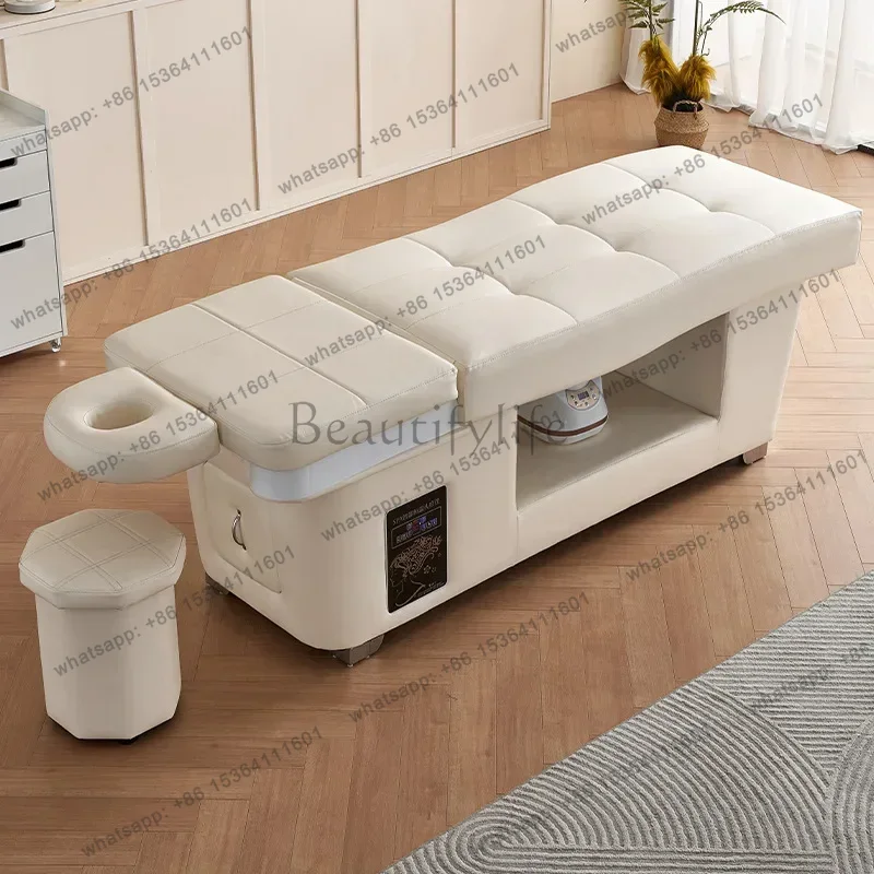 Massage Table Massage Bed with - Spa Wellness Salon avaliação e preço
